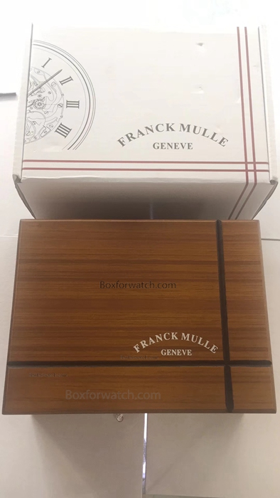 Replica Franck Muller Wood Watch Box / Cross sign